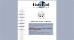 Desktop Screenshot of burattini.it